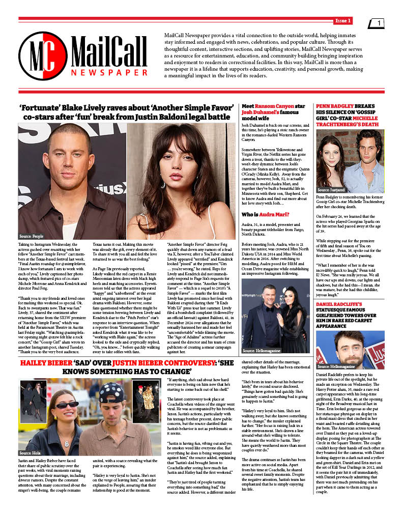 Best Newspaper for Inmates